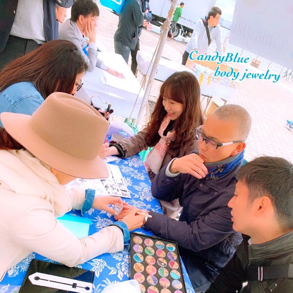 ボディージュエリーイベント