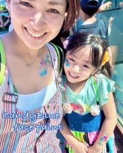 親子で可愛いメイク