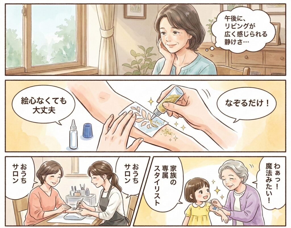 おうちサロン、ボディージュエリー